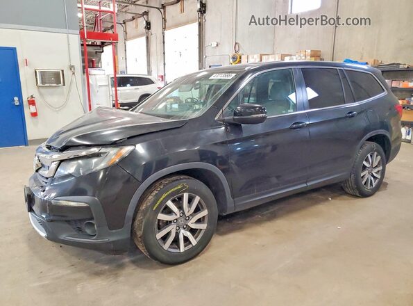 5FNYF6H52KB047006 2019 HONDA PILOT Black Vista tres cuartos delantera izquierda