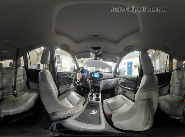 5FNYF6H52KB047006 2019 HONDA PILOT Black Vista interior de 360 grados