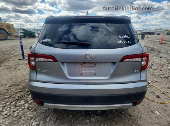 5FNYF6H52KB069863 2019 HONDA PILOT Серебряный Вид сзади