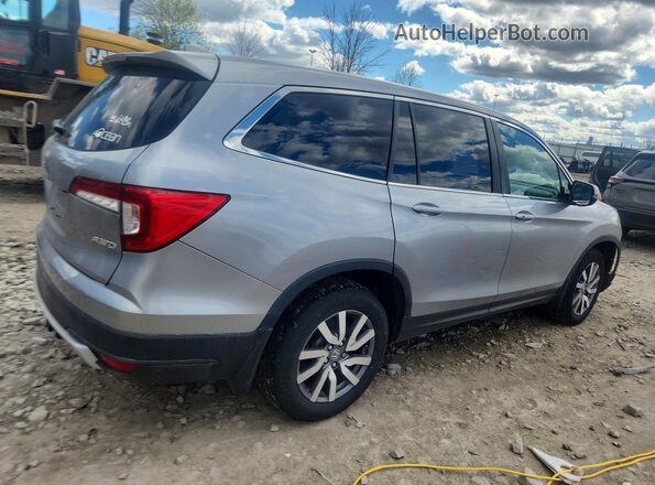 5FNYF6H52KB069863 2019 HONDA PILOT Серебряный Задняя правая четверть