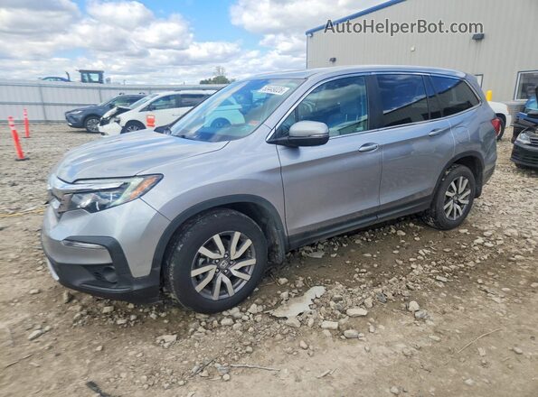 5FNYF6H52KB069863 2019 HONDA PILOT Серебряный Передняя левая четверть