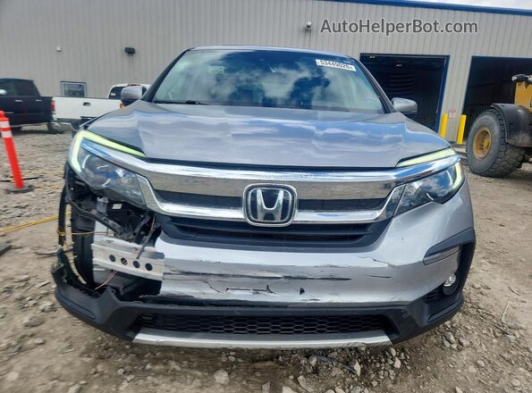 5FNYF6H52KB069863 2019 HONDA PILOT Серебряный Вид спереди