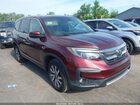 2020 Honda Pilot Ex-l Maroon vin: 5FNYF6H52LB054524