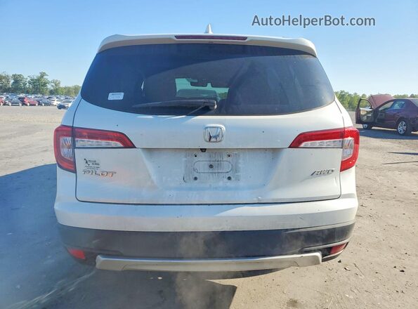5FNYF6H52MB067341 2021 HONDA PILOT White Вид ззаду