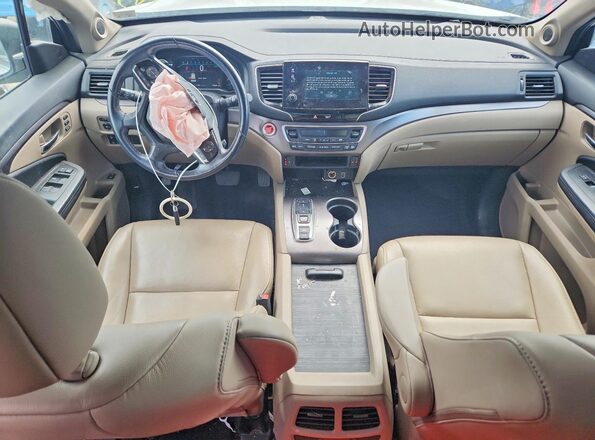 5FNYF6H52MB067341 2021 HONDA PILOT White Вид панелі приладів