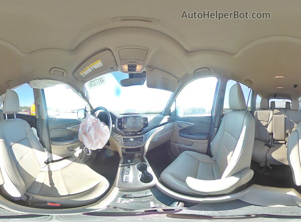 5FNYF6H52MB067341 2021 HONDA PILOT White Панорамний вид салону 360°