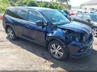 2017 Honda Pilot Ex-l Blue vin: 5FNYF6H54HB053530