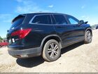 2017 Honda Pilot Ex-l Черный vin: 5FNYF6H54HB098077