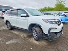 2021 Honda Pilot Exl White vin: 5FNYF6H54MB095979