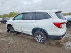 2021 Honda Pilot Exl White vin: 5FNYF6H54MB095979