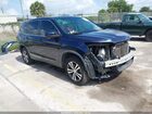 2017 Honda Pilot Ex-l Black vin: 5FNYF6H55HB087928