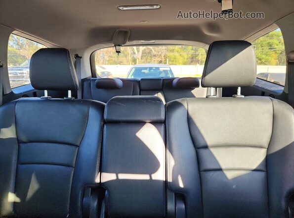 5FNYF6H55JB009087 2018 HONDA PILOT Black უკანა სავარძლების ხედი