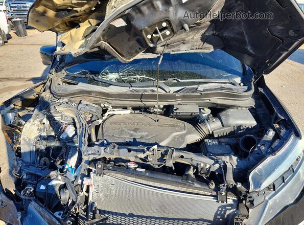 5FNYF6H55JB009087 2018 HONDA PILOT Black ძრავის განყოფილების ხედი