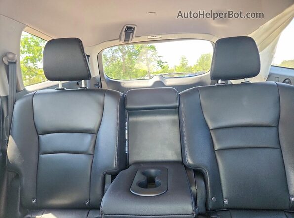 5FNYF6H55KB095017 2019 HONDA PILOT Gray Vista de los asientos traseros
