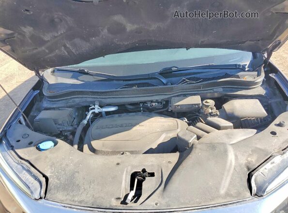 5FNYF6H55KB099830 2019 HONDA PILOT Gray Engine compartment view