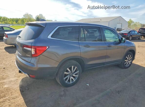 5FNYF6H55KB099830 2019 HONDA PILOT Gray Rear right