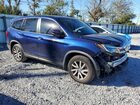 2022 Honda Pilot Exl Синий vin: 5FNYF6H55NB010049