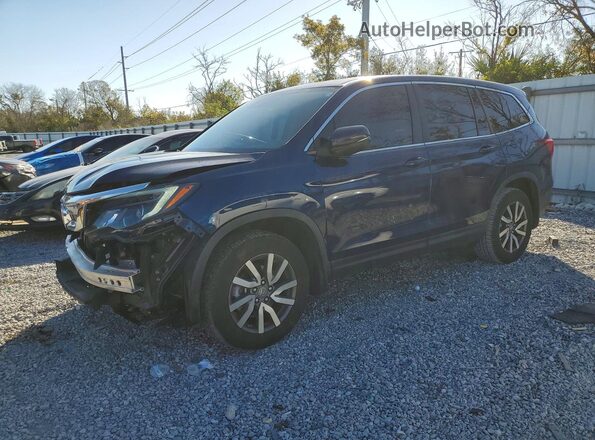 5FNYF6H55NB010049 2022 HONDA PILOT Синий Передняя левая четверть