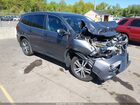 2018 Honda Pilot Ex-l Gray vin: 5FNYF6H56JB062011