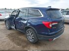 2021 Honda Pilot Awd Ex-l Синий vin: 5FNYF6H56MB020247