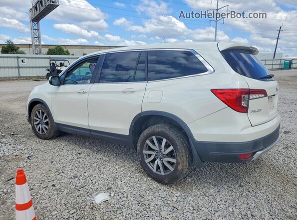 5FNYF6H57KB013353 2019 HONDA PILOT Белый Задняя левая четверть
