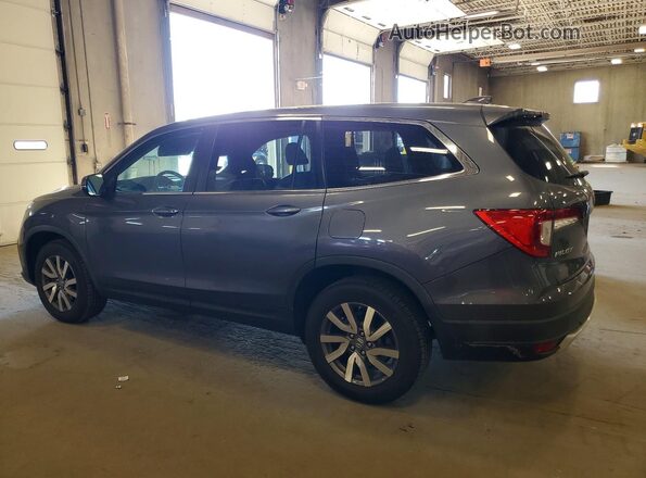 5FNYF6H58KB097036 2019 HONDA PILOT Серый Задняя левая четверть