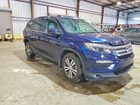 2018 Honda Pilot Exl Blue vin: 5FNYF6H59JB071981
