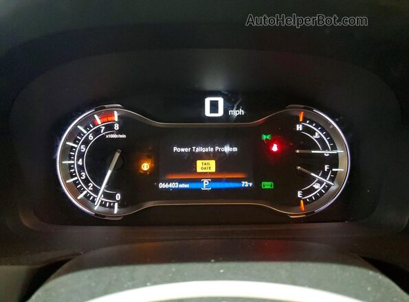 5FNYF6H59JB071981 2018 HONDA PILOT Blue Вид щитка приладів