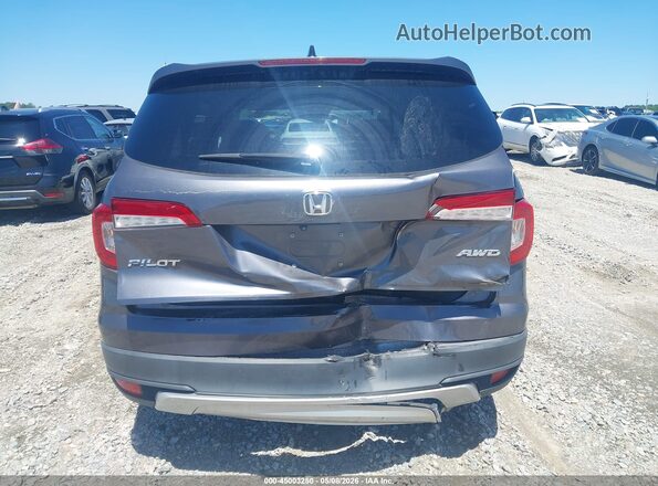 5FNYF6H5XKB078052 2019 HONDA PILOT Серый 
