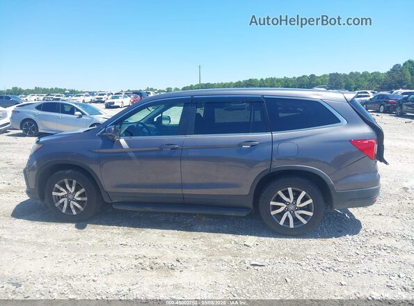 5FNYF6H5XKB078052 2019 HONDA PILOT Серый 