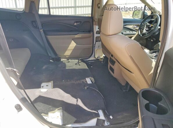 5FNYF6H5XLB060751 2020 HONDA PILOT Белый Вид задних сидений