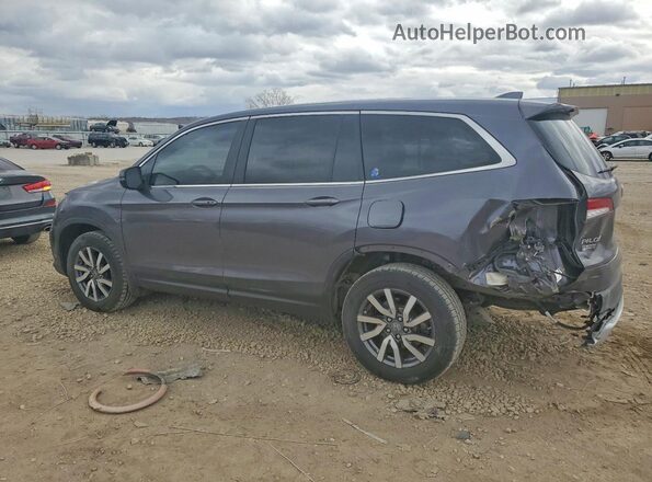 5FNYF6H5XMB056975 2021 HONDA PILOT Серый Задняя левая четверть
