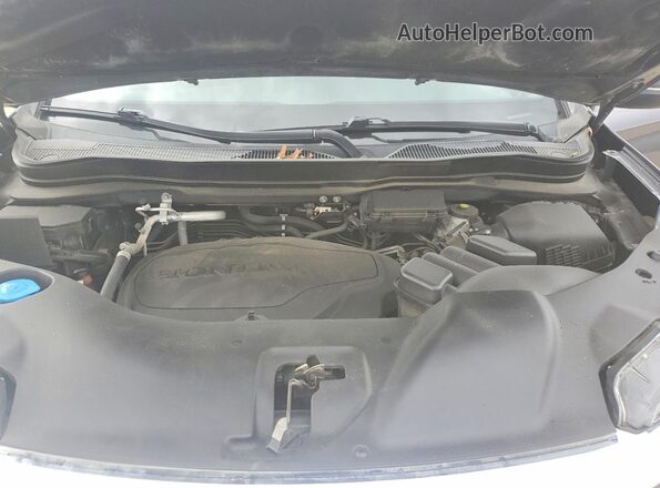 5FNYF6H5XMB056975 2021 HONDA PILOT Серый Вид подкапотного пространства