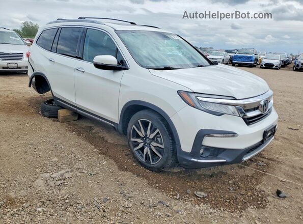 5FNYF6H64LB012753 2020 HONDA PILOT Белый Передняя правая четверть