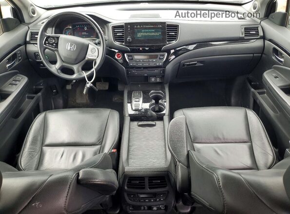 5FNYF6H64LB012753 2020 HONDA PILOT Белый Вид панели приборов
