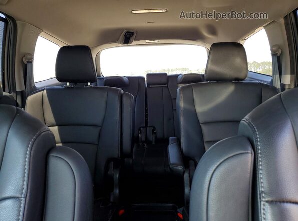 5FNYF6H64NB005708 2022 HONDA PILOT Gray Widok tylnych siedzeń