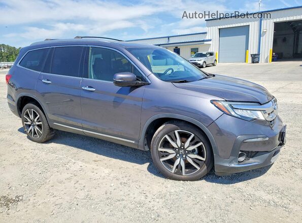 5FNYF6H64NB005708 2022 HONDA PILOT Gray Przód prawy