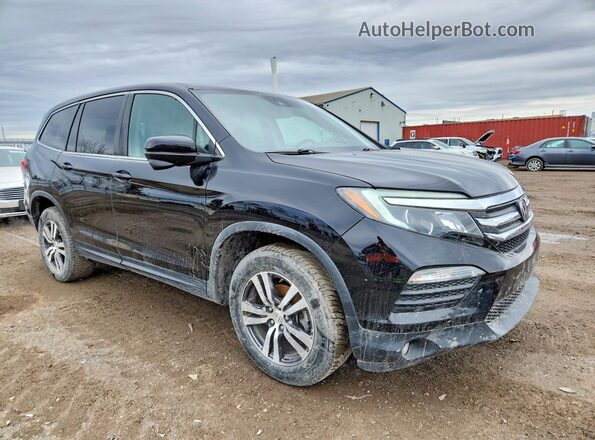 5FNYF6H67HB090967 2017 HONDA PILOT Черный Передняя правая четверть
