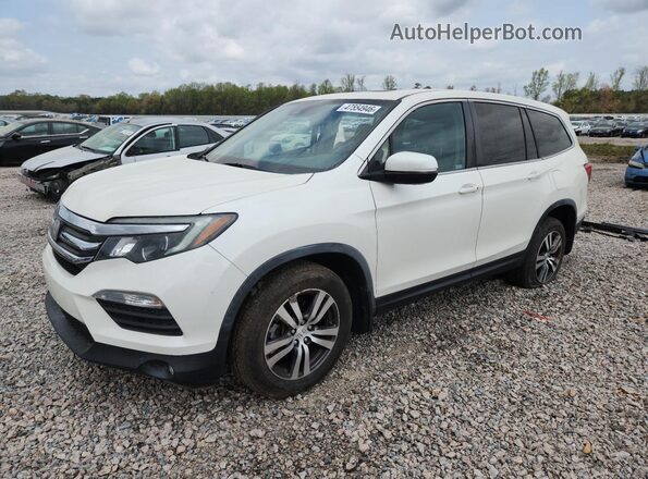 5FNYF6H67JB033139 2018 HONDA PILOT White Front left