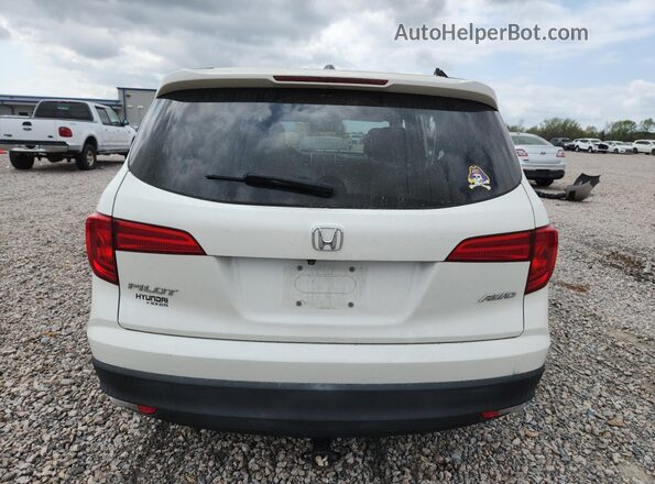 5FNYF6H67JB033139 2018 HONDA PILOT White Rear view