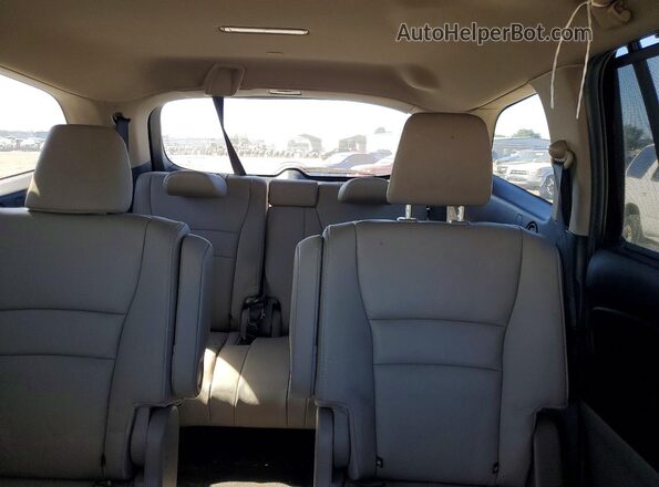 5FNYF6H6XMB044687 2021 HONDA PILOT Burgundy Вид задніх сидінь