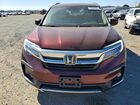 2021 Honda Pilot Touring Burgundy vin: 5FNYF6H6XMB044687