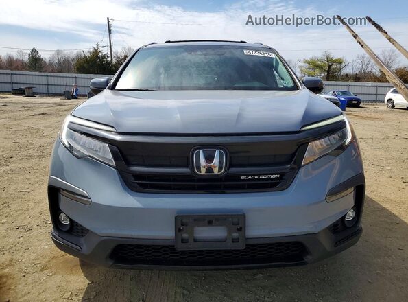 5FNYF6H71NB066684 2022 HONDA PILOT Синий Вид спереди