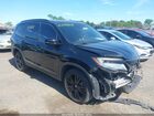 2021 Honda Pilot Awd Black Edition Black vin: 5FNYF6H73MB060738