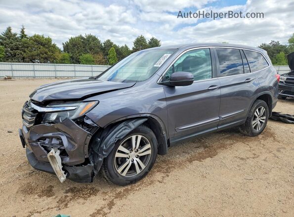5FNYF6H75GB097858 2016 HONDA PILOT Gray Przód lewy