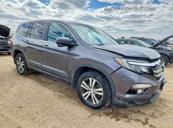 5FNYF6H75GB097858 2016 HONDA PILOT Gray Przód prawy
