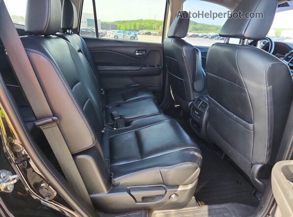 5FNYF6H76JB037384 2018 HONDA PILOT Черный Вид задней части салона