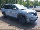 2022 Honda Pilot Awd Trailsport Light Blue vin: 5FNYF6H81NB048596