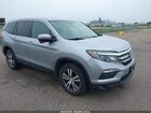 2017 Honda Pilot Ex-l Silver vin: 5FNYF6H82HB097794