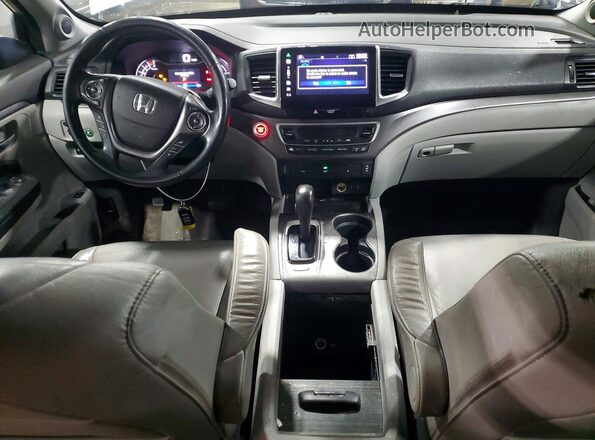 5FNYF6H83GB093235 2016 HONDA PILOT Серебряный Вид панели приборов
